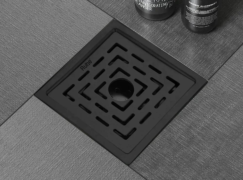 The characteristics of the Grid Square Floor Drain.